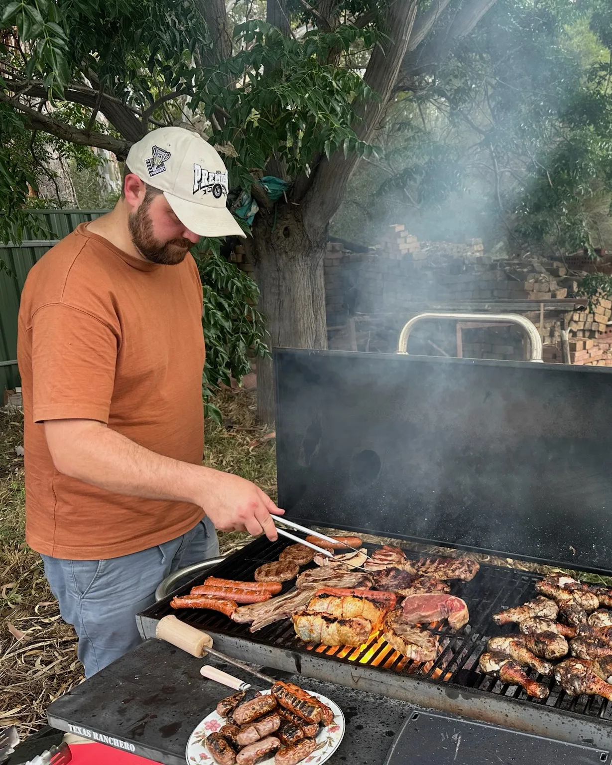 Barbecue at Tapara Vineyards